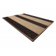 Doormat BH 229 Stripes, antislip, outdoor, indoor, gum - brown