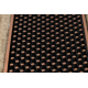 Doormat BH 229 Stripes, antislip, outdoor, indoor, gum - brown