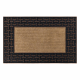 Doormat BH 225 Trellis, antislip, outdoor, indoor, gum - brown