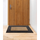 Doormat BH 225 Trellis, antislip, outdoor, indoor, gum - brown