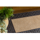 Doormat BH 225 Trellis, antislip, outdoor, indoor, gum - brown