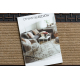Doormat BH 225 Trellis, antislip, outdoor, indoor, gum - brown