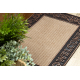 Doormat BH 219W Welcome, antislip, outdoor, indoor, gum - brown