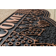 Doormat BH 239 Welcome, antislip, outdoor, indoor, gum - brown