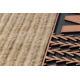 Doormat BH 239 Welcome, antislip, outdoor, indoor, gum - brown