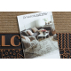 Doormat BH 239 Welcome, antislip, outdoor, indoor, gum - brown