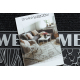 Protiskluzová rohož BH 239 Welcome venkovní, vnitřní, gumová, stříbrný