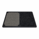 BH DM002 Duo Doormat with Replaceable Cleaning Insert, Anti-Slip, Outdoor, Indoor - Silver