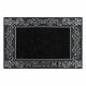 Doormat BH 219W Welcome, antislip, outdoor, indoor, gum - silver