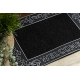 Doormat BH 219W Welcome, antislip, outdoor, indoor, gum - silver