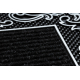Doormat BH 219W Welcome, antislip, outdoor, indoor, gum - silver