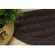 Alfombrilla antideslizante BH 110 chave grega clave griega semicírculo exterior, interior - marrón