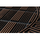 Alfombrilla antideslizante BH 110 chave grega clave griega semicírculo exterior, interior - marrón