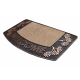 Doormat BH 224W Welcome, antislip, outdoor, indoor, gum - brown