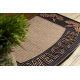 Doormat BH 224W Welcome, antislip, outdoor, indoor, gum - brown