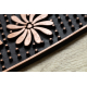 Doormat BH 224W Welcome, antislip, outdoor, indoor, gum - brown