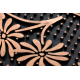 Doormat BH 224W Welcome, antislip, outdoor, indoor, gum - brown