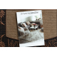 Doormat BH 224W Welcome, antislip, outdoor, indoor, gum - brown