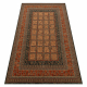 Wool carpet KASHQAI 4349 500 oriental, frame claret 