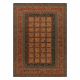 Wool carpet KASHQAI 4349 500 oriental, frame claret 