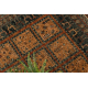 Wool carpet KASHQAI 4349 500 oriental, frame claret 