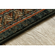 Wool carpet KASHQAI 4349 500 oriental, frame claret 