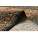 Wool carpet KASHQAI 4349 500 oriental, frame claret 