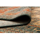 Wool carpet KASHQAI 4349 500 oriental, frame claret 