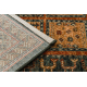 Wool carpet KASHQAI 4349 500 oriental, frame claret 