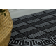 Doormat BH 110 greek key semicircle antislip, outdoor, indoor, gum - silver