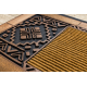 Doormat BH NT004 Boho, antislip, outdoor, indoor, gum - brown