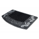 Doormat BH 224W Welcome, antislip, outdoor, indoor, gum - silver