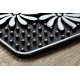 Doormat BH 224W Welcome, antislip, outdoor, indoor, gum - silver