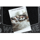 Doormat BH 224W Welcome, antislip, outdoor, indoor, gum - silver