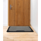 Doormat BH DM001 Doormat with Replaceable Cleaning Insert, Anti-Slip, Outdoor, Indoor - Silver