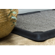 Doormat BH DM001 Doormat with Replaceable Cleaning Insert, Anti-Slip, Outdoor, Indoor - Silver