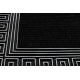 Doormat BH 206 greek key, antislip, outdoor, indoor, gum - silver