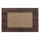 Doormat BH 222 Stones, antislip, outdoor, indoor, gum - brown