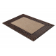 Doormat BH 222 Stones, antislip, outdoor, indoor, gum - brown