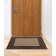 Doormat BH 222 Stones, antislip, outdoor, indoor, gum - brown