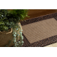 Doormat BH 222 Stones, antislip, outdoor, indoor, gum - brown