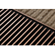 Doormat BH 222 Stones, antislip, outdoor, indoor, gum - brown