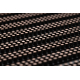 Alfombrilla antideslizante BH 234 Líneas, exterior, interior - marrón