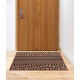Doormat BH 701 Stones, antislip, outdoor, indoor, gum - brown