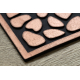Doormat BH 701 Stones, antislip, outdoor, indoor, gum - brown