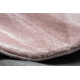 Matta VISCO rosa 8 plysch, IMITATION AV KANINPÄLS