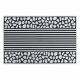 Doormat BH 701 Stones, antislip, outdoor, indoor, gum - silver