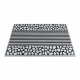 Doormat BH 701 Stones, antislip, outdoor, indoor, gum - silver