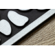 Doormat BH 701 Stones, antislip, outdoor, indoor, gum - silver