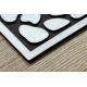 Doormat BH 701 Stones, antislip, outdoor, indoor, gum - silver
